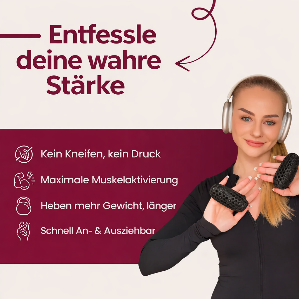 Gym Grip PRO - Schluss mit schmerzenden Händen