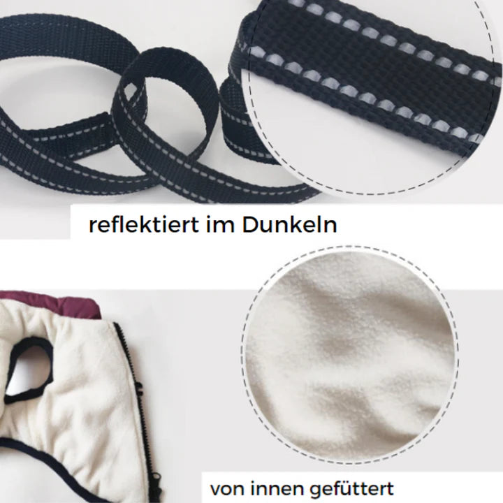 Allwetter-Hundemantel 3-in-1