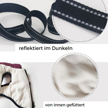 Allwetter-Hundemantel 3-in-1