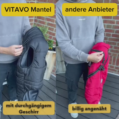 Allwetter-Hundemantel 3-in-1